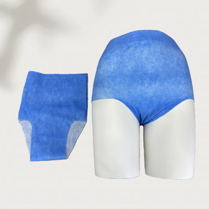 Elastic Nonwoven Fabric Royal Blue 120gsm Stretch Apparel Underwear - Product Image 3