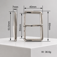 Boucles de ceinture pour hommes d'affaires, logo gravé sur mesure, alliage de zinc, métal résistant à la rouille, anti-rayures, pour ceinture en cuir
