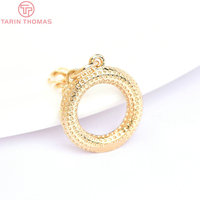 Fermoirs à bascule en laiton couleur or 24 carats micro-incrustés de zircon, fermoirs de connexion pour bracelet, accessoires de haute qualité pour la fabrication de bijoux DIY