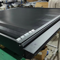 Cubierta retráctil con botón de apertura para caja de camioneta, toldo, cubierta de cama, cubierta de camión, caja de almacenamiento para techo de coche de fácil acceso