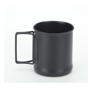 DFU154 Tasses à boire pliantes portables pour le camping, la chasse et les sports de plein air, noires et vertes, sans poignée, pour le voyage - Product Image 6