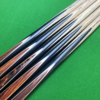 Queue de billard anglaise en bois de frêne avec pointe de 10 mm, 145 cm, en une seule pièce, durable, pour le divertissement et le jeu professionnel