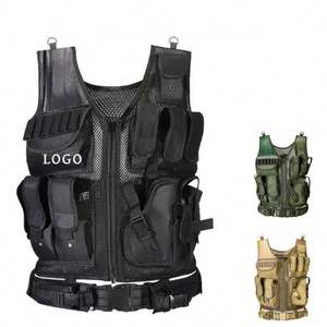 Équipement d'aventure en plein air, gilet tactique camouflage, gilet d'aventure amphibie en milieu sauvage, gilet multifonctionnel CS - Product Image 1