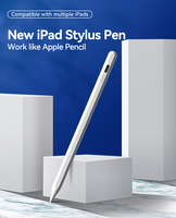 Pena Stylus untuk Ponsel Android Apple Pencil Original 2 Dengan Logo 1:1 Ipad Mini Dengan Ujung Lembut untuk Penutup Ujung Apple Pencil