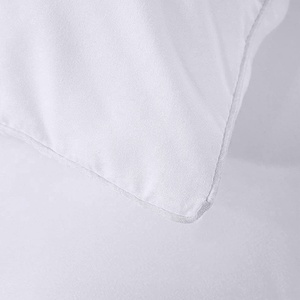 Màu Trắng Tinh Khiết 300gsm Lưới Vuông Khách Sạn Chăn Kỹ Thuật Số In Vua Kích Thước 100% Sợi Hóa Chất Core Tất Cả Các Năm Cho Nhà Khách Sạn Giường Thoải Mái - Product Image 5