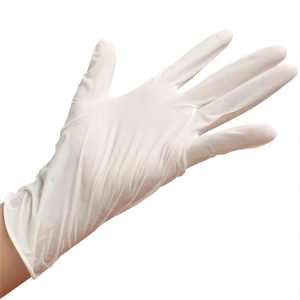 Gants d'examen en <span class=keywords><strong>latex</strong></span> de haute qualité sans poudre couleur naturelle gants de ménage jetables en <span class=keywords><strong>latex</strong></span> en vrac - Product Image 4