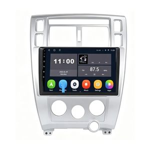 Radio Android para Auto <span class=keywords><strong>Hyundai</strong></span> <span class=keywords><strong>Tucson</strong></span> 2018 <span class=keywords><strong>2004</strong></span> 2009, Pantalla Táctil, Estéreo, Reproductor de Video GPS con Carplay, BT, FM, USB - Product Image 1