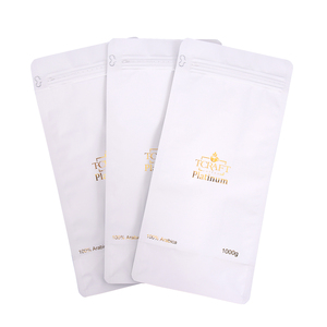 บรรจุภัณฑ์เมล็ดกาแฟพร้อมวาล์วทางเดียวและซิปล็อคแบบรีซีลได้ เกรดอาหาร ป้องกันความชื้น ถุงกาแฟซีล 8 ด้าน จากโรงงานโดยตรง - Product Image 3