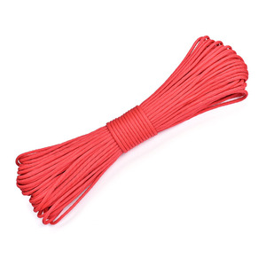 เชือกพาราคอร์ดคุณภาพสูง โพลีเอสเตอร์ 9 แกน 550 ขนาด 31 เมตร <span class=keywords><strong>4</strong></span> มม. สำหรับกิจกรรมกลางแจ้ง เชือกเดินป่า เชือกสำหรับร่มชูชีพ เต็นท์ สายรัดสำหรับตั้งแคมป์ เชือกกันลม - Product Image 5