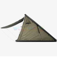 Aluminio fácil configuración hard top pick up espacio más grande RTT 4wd offroader car carpa por tierra techo tops carpas al aire libre camping techo carpa