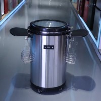 Fût à bière en acier inoxydable de qualité supérieure, 5 gallons (19 L), écologique, recyclable, étanche à la pression, OEM personnalisé pour les fêtes et la restauration