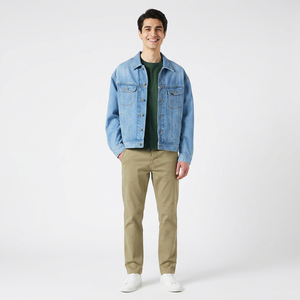 2026 New Stylish Casual <b>men's</b> Vintage <b>denim</b> <b>Jackets</b> <b>Denim</b> Wholesale Streetwear Fashion <b>Denim</b> <b>Jacket</b> <b>Men</b> and Women Style <b>Jackets</b> - Product Image 1