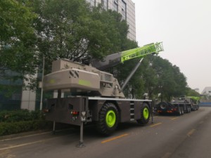 Grue mobile hydraulique de 40 tonnes, 47,8 m, ZRT400V432-1, avec flèche auxiliaire, bloc de levage multi-tonnes - Product Image 6
