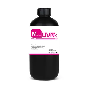 Supercolor prix usine haute qualité 1000 ml/bouteille Uv Dtf Film directement encre d'impression pour Mutoh Dx5