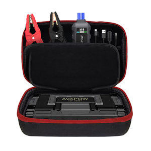 Démarreur de saut 12v batterie externe haute capacité AVAPOW A68 batterie de voiture Portable démarreur de saut <span class=keywords><strong>chargeur</strong></span> de voiture Portable - Product Image 5