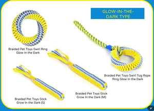 Jouets à mâcher pour chiens interactifs personnalisés Caractéristiques en nylon durable et écologique pour animaux de compagnie - Product Image 1