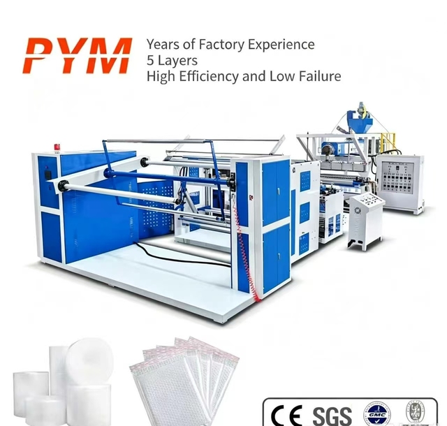 High-yield Multi-layer PE E-commerce Logistics Air Bubble Film Line