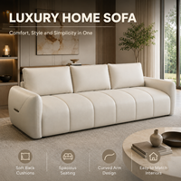 Canapé rembourré moderne pour salon, maison, appartement, hôtel, bureau, salle de séjour, mobilier commercial