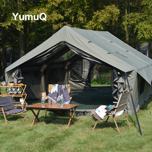 Carpa inflable grande para acampar al aire libre Kawagebo Kamp (KK) <span class=keywords><strong>de</strong></span> 13' x 10' con claraboya - Product Image 1