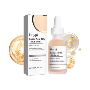Exfoliante Iluminador DE LA PIEL Poro Ácido láctico Suero facial Hidratante Ácido hialurónico Reafirmante Cuidado orgánico Dirigido <span class=keywords><strong>10</strong></span>% - Product Image 5