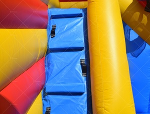 Château gonflable commercial en PVC <span class=keywords><strong>Mickey</strong></span> Mouse Bounce Club House Playland avec accessoire de souffleur à glissière pour un apprentissage amusant - Product Image 3