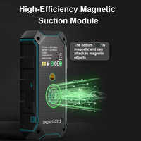 Télémètre laser double Inkersi couleur magnétique écran LCD télémètre laser vert bidirectionnel 60M à 200M avec capteur d'angle