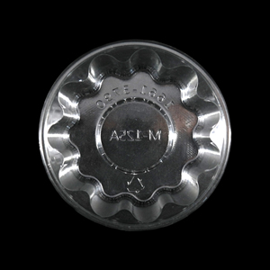 Boîte alimentaire transparente en PET avec couvercle en dôme, idéale comme boîte de transport pour gâteaux et desserts, étanche aux fuites. - Product Image 2