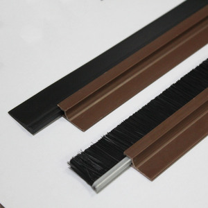 Guarnizione per <span class=keywords><strong>Porta</strong></span> Scorrevole Xianan in PVC con <span class=keywords><strong>Spazzola</strong></span> in PP, Strisce Adesive Antipolvere in PVC - Product Image 4