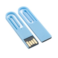 Nouvelle Clé USB 2.0 Mini en Plastique Ultra-Fine avec Logo Personnalisé, Forme de Marque-Page, Cadeau Promotionnel Scolaire, Garantie 3 Ans