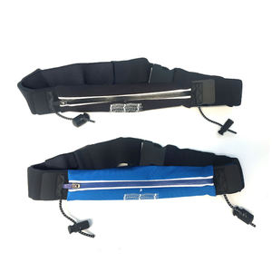 Maratona di Triathlon da corsa cintura sportiva elastica Custom da gara Tri pettorina numero con supporto in Gel barrette energetiche cintura da corsa - Product Image 5