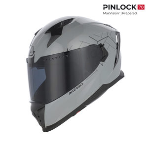 Casco Integrale Acerbis X-Way Grigio Preparato per Pinlock MaxVision - Product Image 1