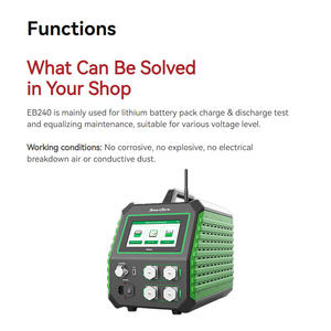 Smartsafe EB240 Modulo Batteria Intelligente Equalizzatore di Alta Qualità 12-24V <span class=keywords><strong>USB</strong></span>/RJ45 Strumento Diagnostico per Veicoli a Nuova Energia - Product Image 4