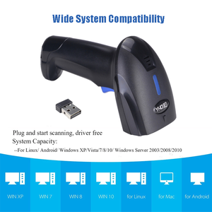 Belle Qualità del CCD Scanner di Codici A Barre <span class=keywords><strong>USB</strong></span> Wired Scansione Wireless Handheld Bar code Reader per la Vendita Al Dettaglio Logistica Supermercato Negozio - Product Image 6