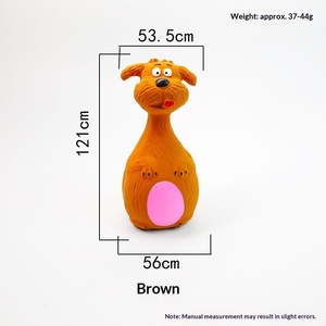 Juguete de Látex con Sonido para Perros, Limpieza Dental, Alivio del Estrés, Consumo de Energía Física, para Perros Pequeños, Corgi, Perros Grandes, <span class=keywords><strong>Bully</strong></span> - Product Image 2