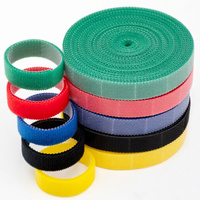 Sangles auto-adhésives réutilisables et durables à boucle et crochets Velcro pour organiser les câbles de bureau, pour la maison, l'extérieur et les vêtements