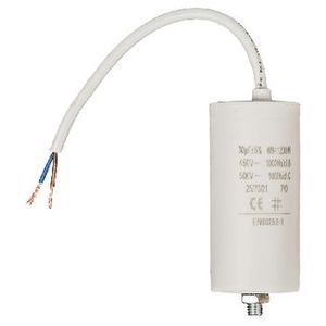 <b>Capacitor</b> 30.0uf 450V With Cable For Motor Start Applications - Product Image 1