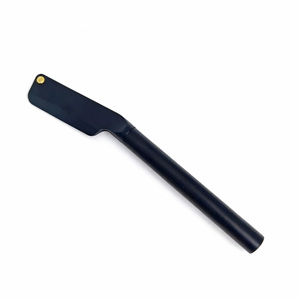 交換可能な刃付きメンズストレートエッジカミソリ、プロ仕様の髭剃りツール、敏感肌に最適 - Product Image 5