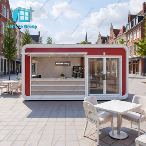 La migliore vendita di case portatili Apple 2 camere da letto casa contenitore prefabbricata casa contenitore 20/40 <span class=keywords><strong>piedi</strong></span> mobile mela cabina modello - Product Image 4