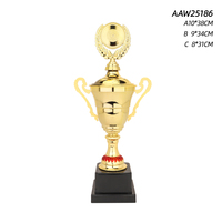 Trophée de la gloire du tournoi de football ELOR Euro 2024 Champions, trophée de récompense, coupes