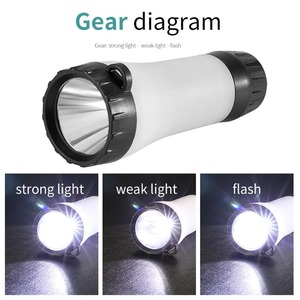 2in1Flashlight and Camping Lamp <b>Rechargeable</b> LED Camping Light Portable Outdoor Adventures - Product Image 4