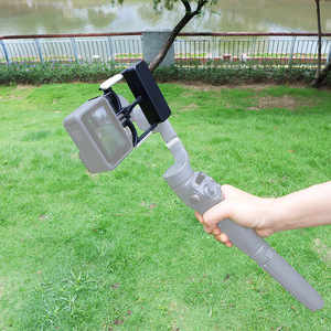 อะแดปเตอร์ DJI Osmo Mobile 6 7 7P 8 Action5 GoPro13 สำหรับยึดกิมบอล ตัวหนีบพลาสติก 3 แกน ช่วยรักษาความเสถียร - Product Image 2