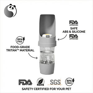 कप तह पानी और खाद्य एकीकृत फीडर बड़े क्षमता वाले कुत्ते कप - Product Image 6