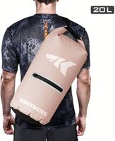 Bolsa Impermeable de Compresión para Viajes al Aire Libre, Bolsa Seca con Cierre Enrollable para Rafting y Pesca