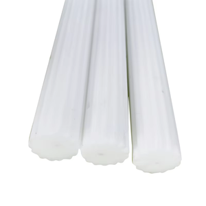 <span class=keywords><strong>Acheter</strong></span> en gros grandes bougies d'église blanches bougie votive cannelée bougies de cire de paraffine piliers pour les mariages décoratifs à la maison - Product Image 2