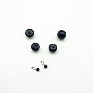 Anello per occhi in cristallo nero di molte dimensioni di alta qualità per Mini giocattoli per orsi - Product Image 5