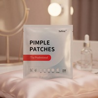 Patchs anti-acné hydrocolloïdes assortis en 5 tailles – Traitement jour et nuit pour les boutons – Couvre-grands points noirs – Pack varié pour le visage
