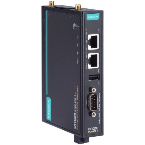 Oncell 3120-lte-1 Industrial Cellular Gateway 4g Lte Dual Sim Ethernet Serial Port Mqtt 24v Taiwan New Original Industrial