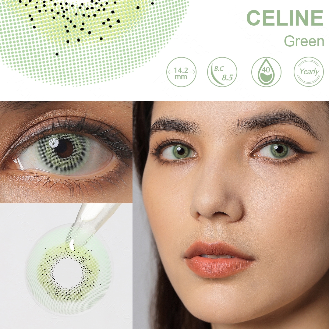 สีเขียว