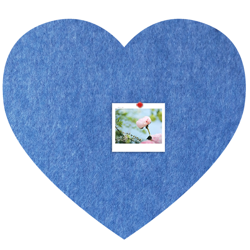 Экономичная пробковая доска для сообщений, полностью липкая задняя стенка, декоративная фетровая доска для объявлений