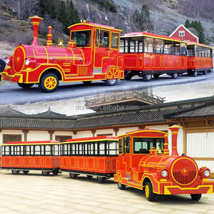Tren Turístico Eléctrico Dorlin de 62 Plazas, Totalmente Cerrado, sin Rieles, para Exteriores - Product Image 3